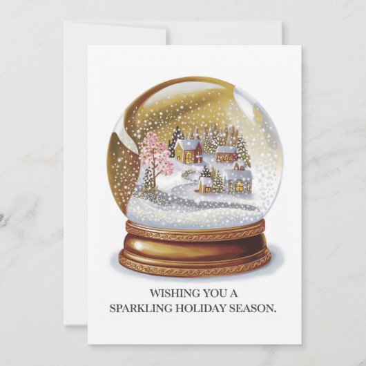 きらめく休日 – クリスマスカード (正面)