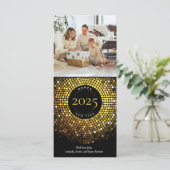 きらめく円が新年の写真を迎える (スタンド正面)