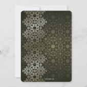 きらめく卒業招待状 招待状 (裏面)