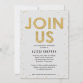 きらめく卒業発表招待状 招待状 (裏面)