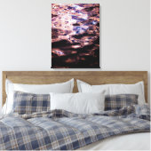 きらめく夕べ水 キャンバスプリント (インサイチュ (寝室))