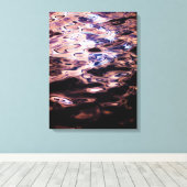 きらめく夕べ水 キャンバスプリント (インサイチュ (ウッドフロア))