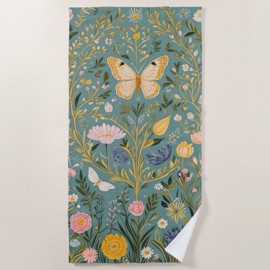 きらめく夢風景 ビーチタオル (正面)