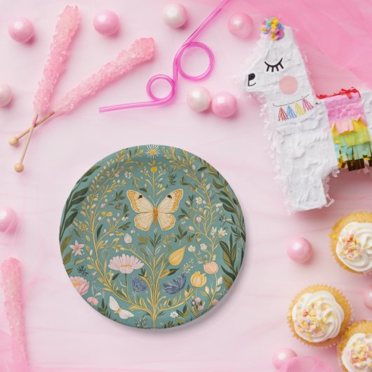 きらめく夢風景 ペーパープレート (パーティー)