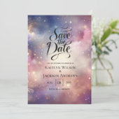 きらめく天の星塵の空結婚の セーブザデート (スタンド正面)