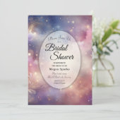 きらめく天空の空ブライダルシャワー 招待状 (スタンド正面)