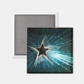 きらめく射撃、 発砲星 マグネット (正面/裏面)