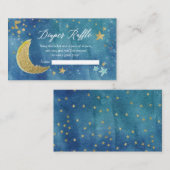 きらめく小さな星おむつラッフルカード エンクロージャーカード (正面/裏面)