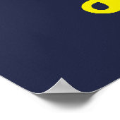 きらめく小さな星の子供の子供部屋ポスター ポスター (角)