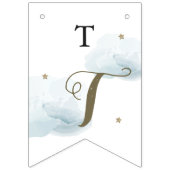 きらめく小さな星の赤ちゃんシャワーのバンティングフラグ バンティングフラッグ (第3の旗)