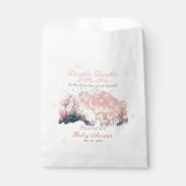 きらめく小さな星ユニコーン赤ちゃんシャワー フェイバーバッグ (正面)