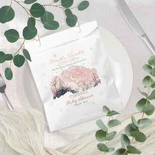 きらめく小さな星ユニコーン赤ちゃんシャワー フェイバーバッグ