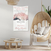 きらめく小さな星ユニコーン赤ちゃんシャワー 横断幕