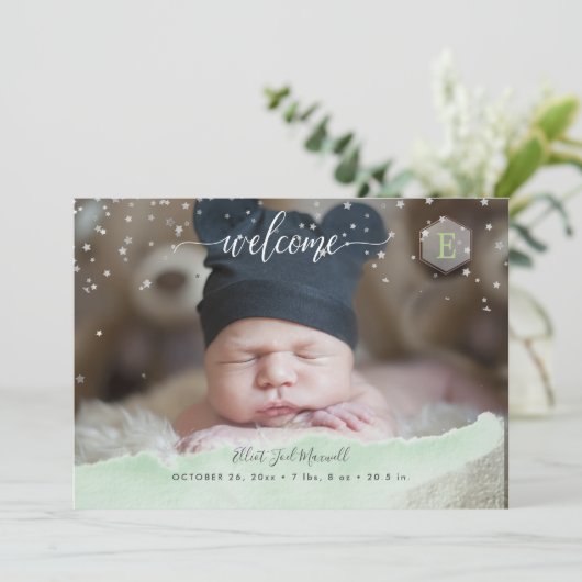 きらめく小さな星誕生ありがとう 招待状 (スタンド正面)