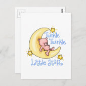 きらめく小さな星 ポストカード (正面/裏面)