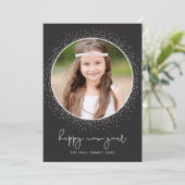 きらめく年末年始の写真カード シーズンカード (スタンド正面)