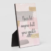 きらめく引用文 フォトプラーク (側面)