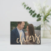 きらめく応援ホリデーフォトポストカード シーズンポストカード (スタンド正面)