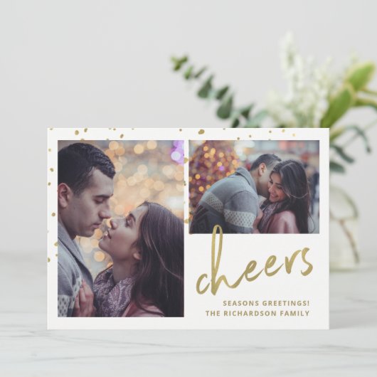 きらめく応援 | 2枚の写真 シーズンカード (スタンド正面)