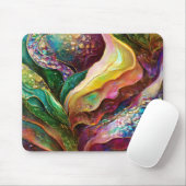 きらめく抽象芸術質感 マウスパッド (マウス)
