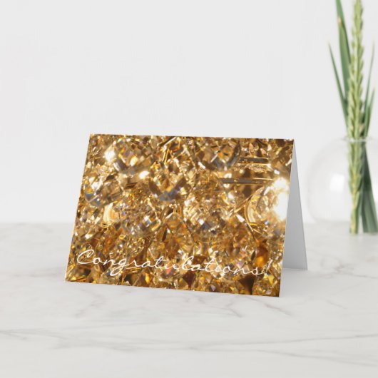 きらめく挨拶 カード (正面)