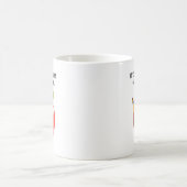 きらめく接着剤の成長教室の楽しみアシスタント コーヒーマグカップ (中央)