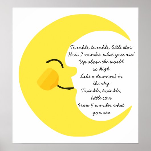 きらめく月 ポスター (正面)