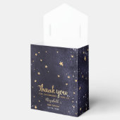 きらめく水の色の赤ちゃんユニセックスシャワー フェイバーボックス (オープン)