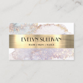 きらめく水彩箔名刺 名刺