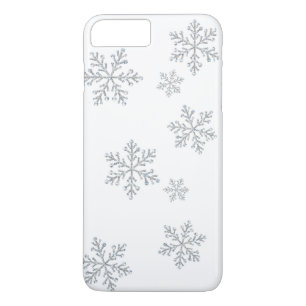 きらめく水晶雪片のiPhone 7 iPhone 8 Plus/7 Plusケース