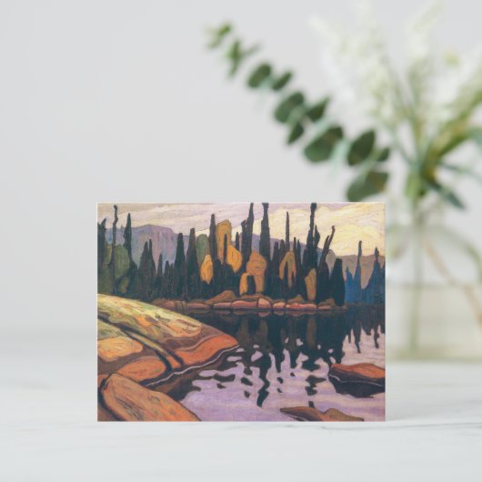 きらめく水 |ローレン・ハリス | ポストカード (スタンド正面)