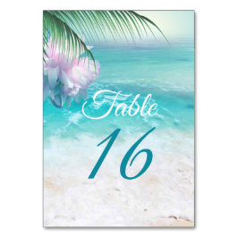 きらめく海ウォーターズテーブルカード テーブルナンバー