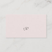 きらめく海ウォーターズRSVP 名刺 (裏面)