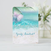 きらめく海ウォーターブライダルシャワー 招待状 (スタンド正面)