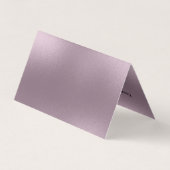 きらめく消色した紫の背モダン景 名刺 (裏面)