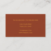 きらめく渦巻き名刺 名刺 (裏面)