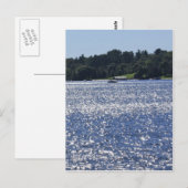 きらめく湖 ポストカード (正面/裏面)