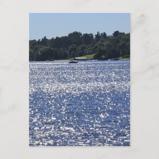 きらめく湖 ポストカード (正面)