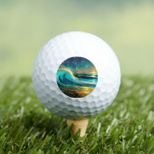 きらめく発散海波 ゴルフボール (インサイチュ 木)