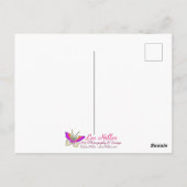 きらめく発散海波 ポストカード (裏面)