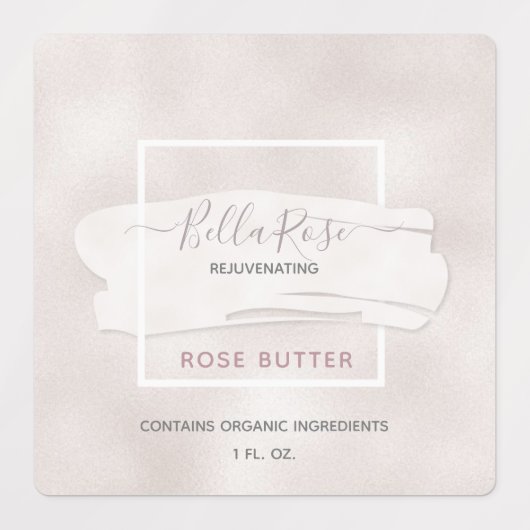 きらめく真珠 ラベル (デザイン1)