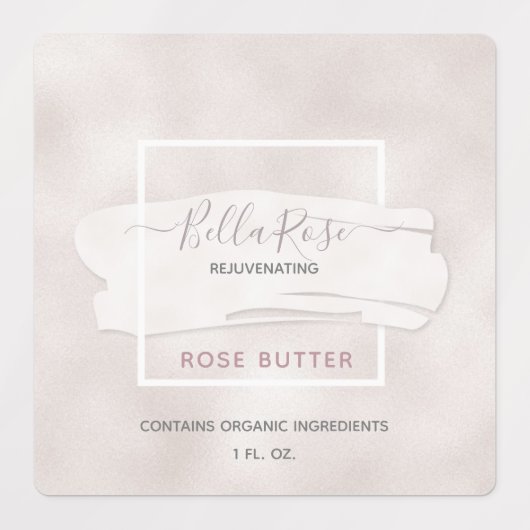 きらめく真珠 ラベル (デザイン2)