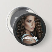 きらめく石板ページボタン 缶バッジ (正面&裏面)