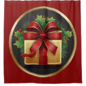 きらめく箱 シャワーカーテン (正面)