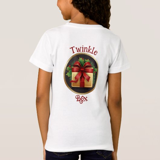 きらめく箱 Tシャツ (裏面)