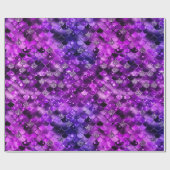 きらめく紫の海グラマーメイドはかりで測 ラッピングペーパー (フラット)