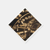 きらめく結晶 スタンダードカクテルナプキン (角)