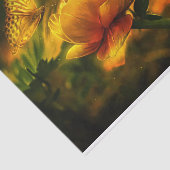 きらめく花と蝶 薄葉紙 (詳細)