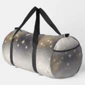 きらめく金ゴールドとシルバーダッフェルバッグ ダッフルバッグ (右コーナー)