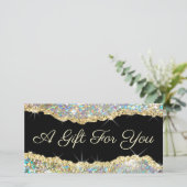 きらめく金ゴールドグリッター券 (スタンド正面)